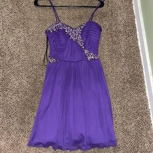 Purple dress